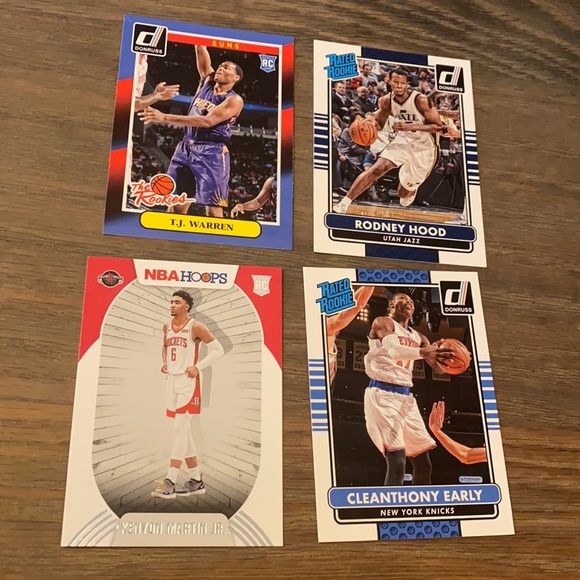 NBA Rookie 4 Card Lot - Picture 1 of 2